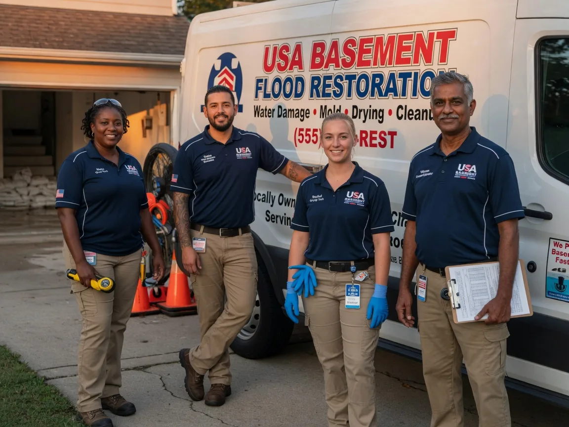 Basement Flood Cleanup company in West Branch, MI